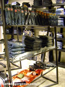 Tough Jeans rack
