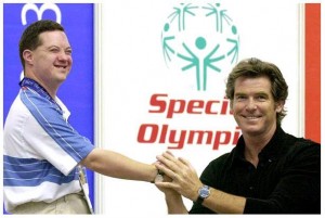 Pierce Brosnan At The Special Olympics