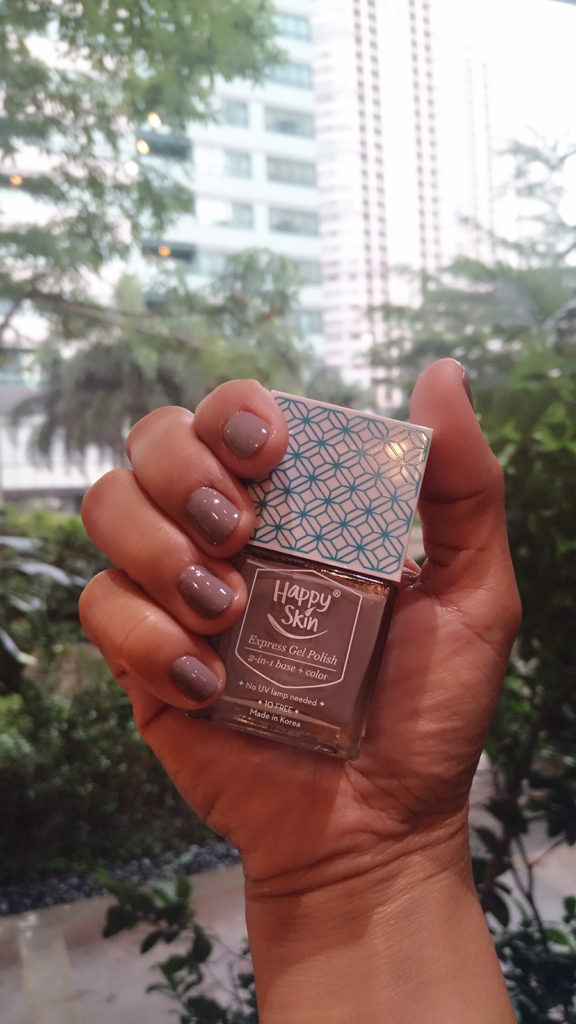 Happy Skin Express Gel Polish 2-in-1 Base + Color #HappySkinGelYeah