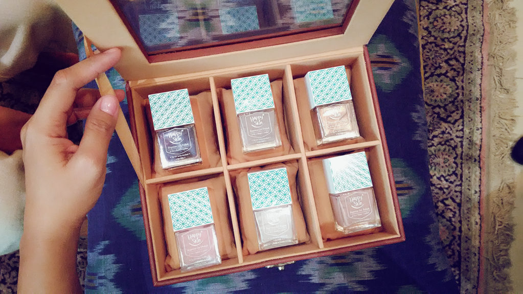 Happy Skin Express Gel Polish 2-in-1 Base + Color #HappySkinGelYeah