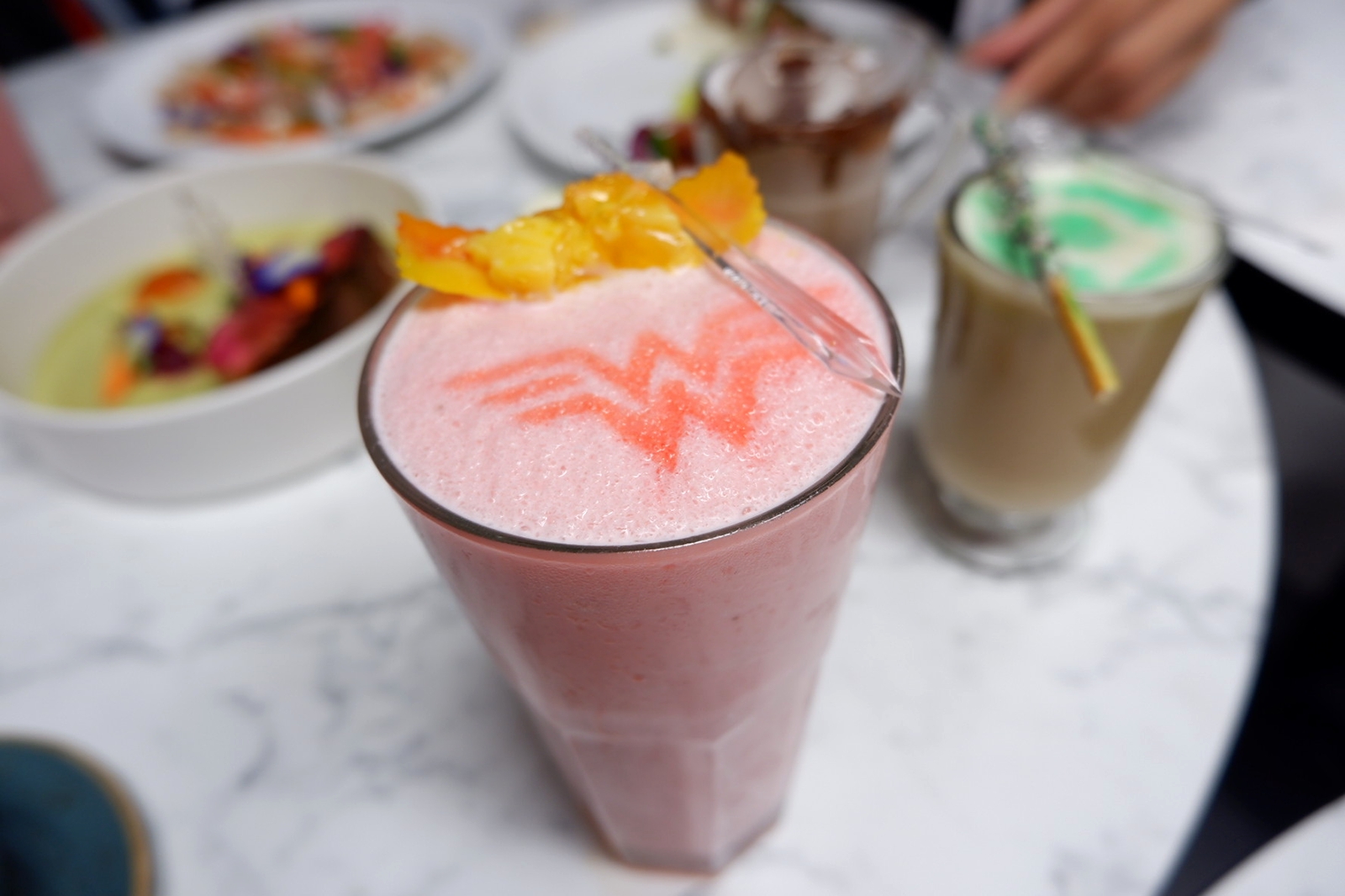 DC Super Heroes Cafe wonder woman drink