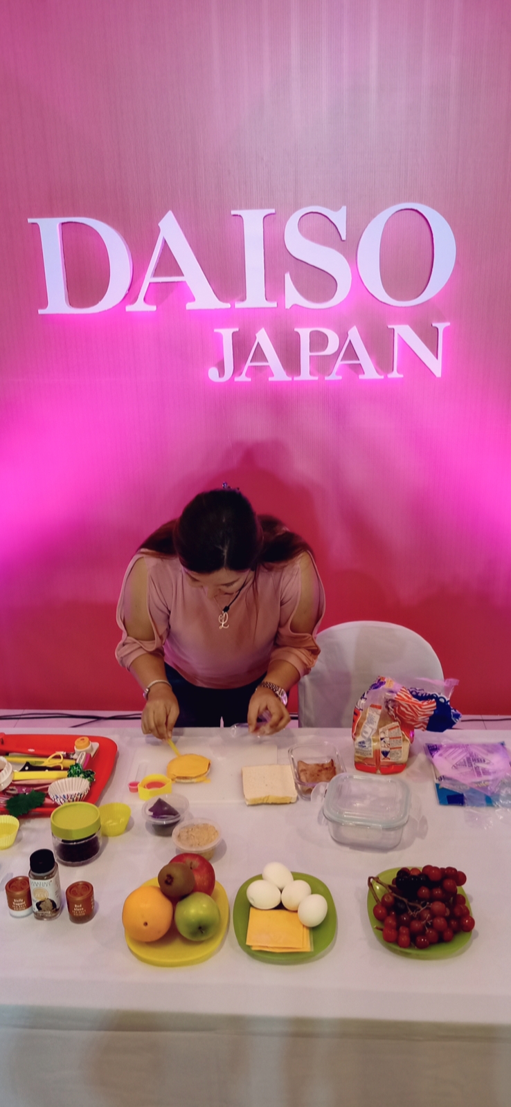 Daiso Japan Flagship Pink Store in Manila