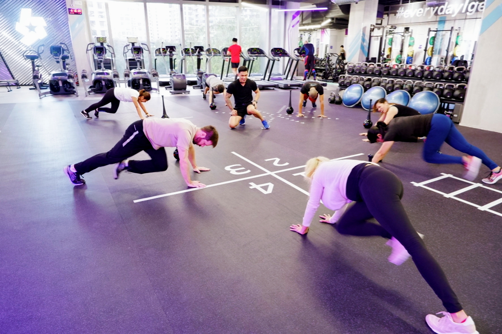 Trying out Playground and Saltar at Celebrity Fitness