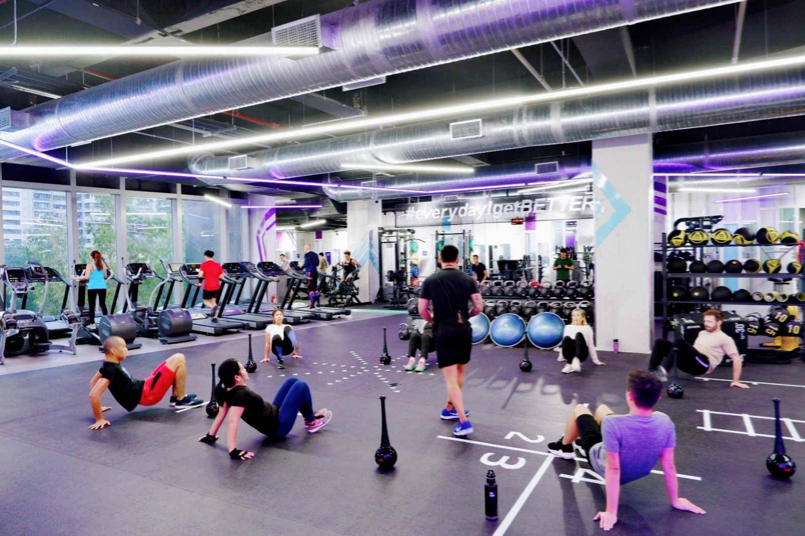 Trying out Playground and Saltar at Celebrity Fitness