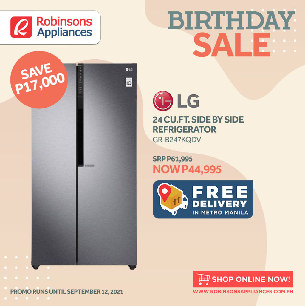 home appliances robinsons appliances birthday sale refrigerator