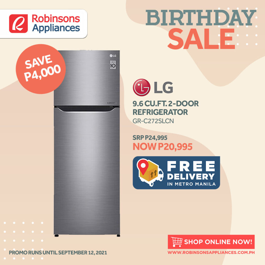 home appliances robinsons appliances birthday sale refrigerator