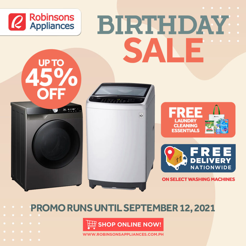 roninsons appliances home appliances washing machine dryer sale