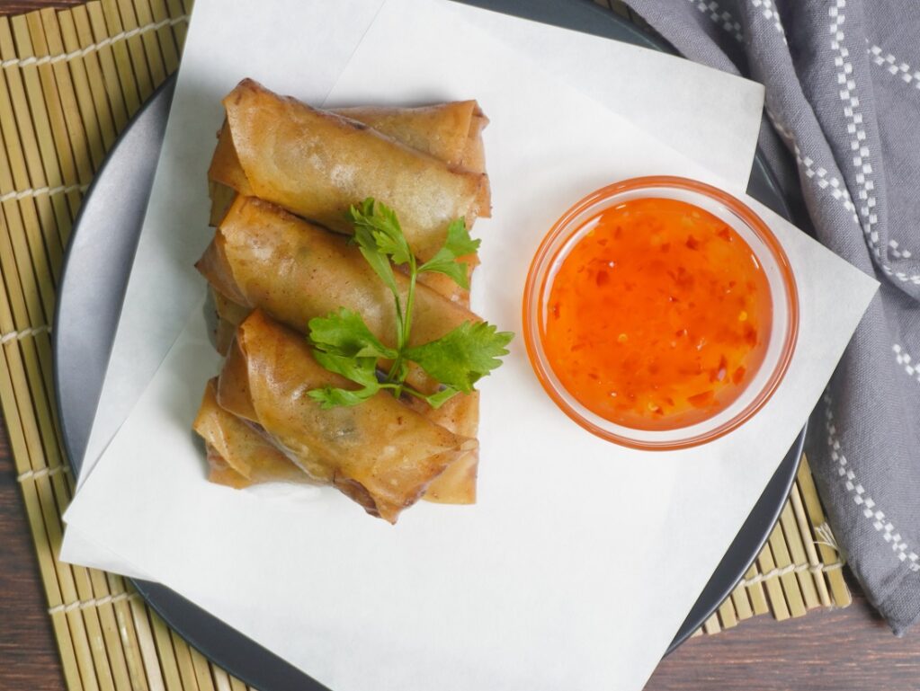 Authentic Asian Ingredients Chinese Spring Rolls 