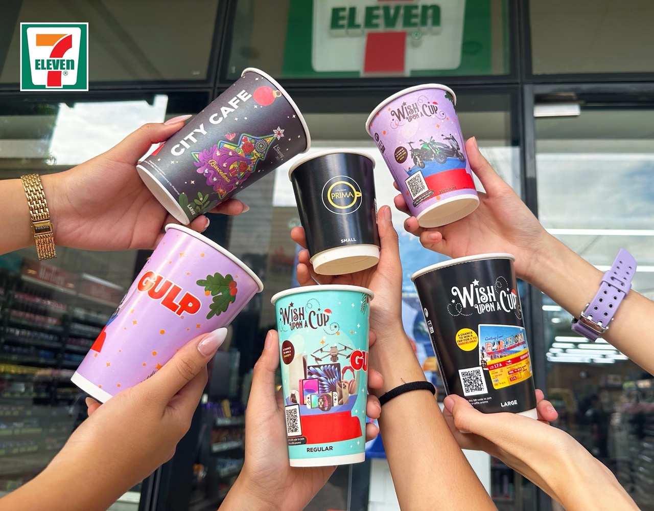 7-Eleven’s “Wish Upon A Cup” holiday promotion turns Christmas dreams into reality with gadgets, adventure and a trip to Barcelona